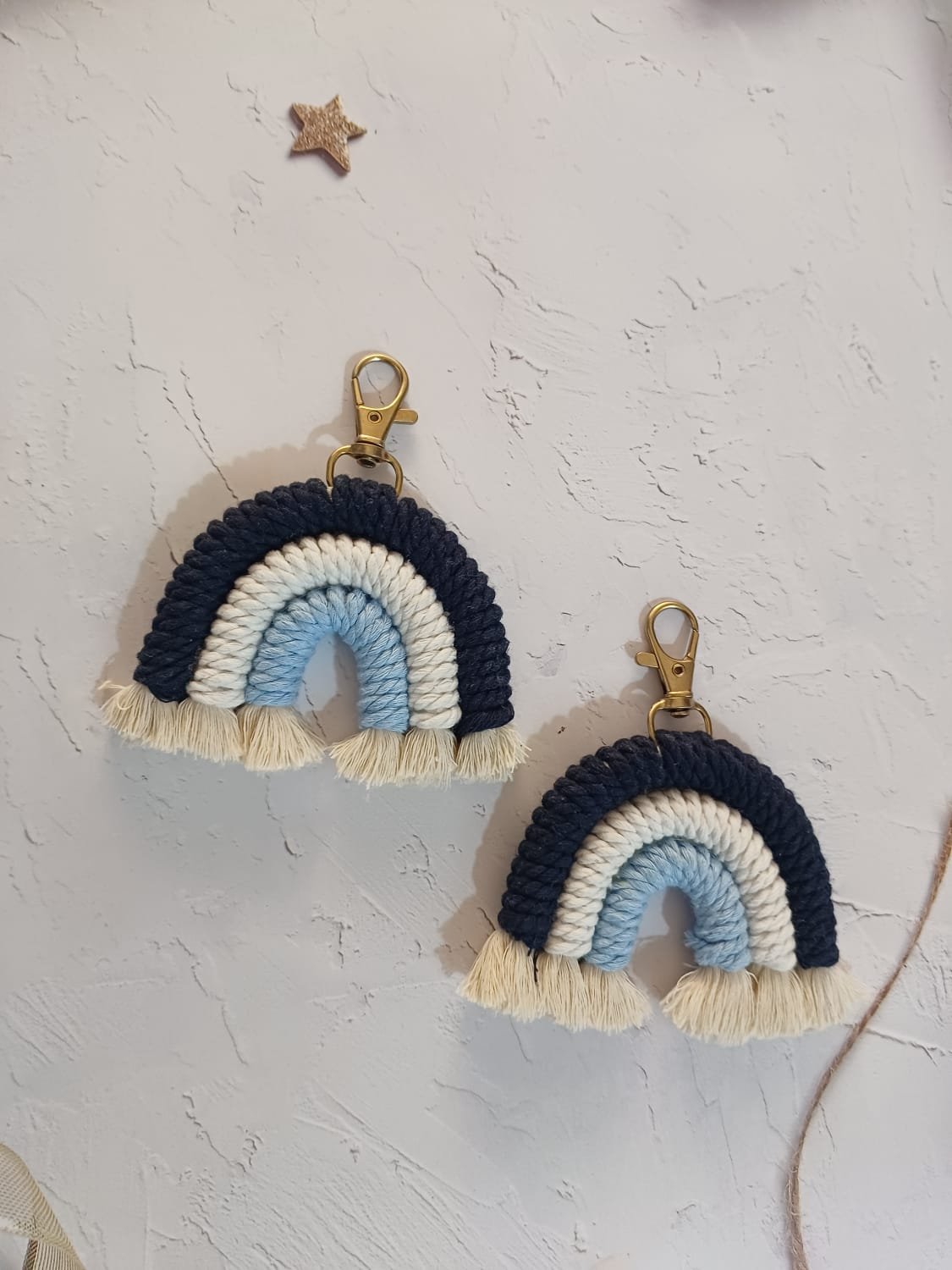 Rainbow Macrame Charms - Image 2